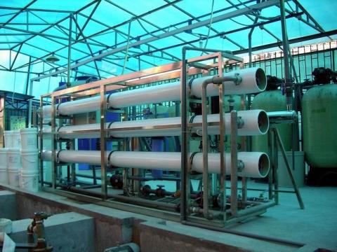 Water purification equipment in Africa
